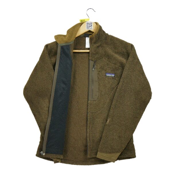 Veste polaires homme manches longues marron Patagonia Col Montant