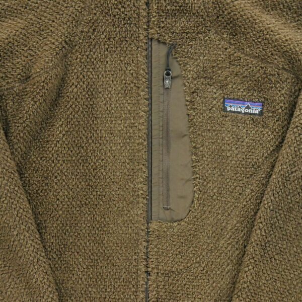 Veste polaires homme manches longues marron Patagonia Col Montant