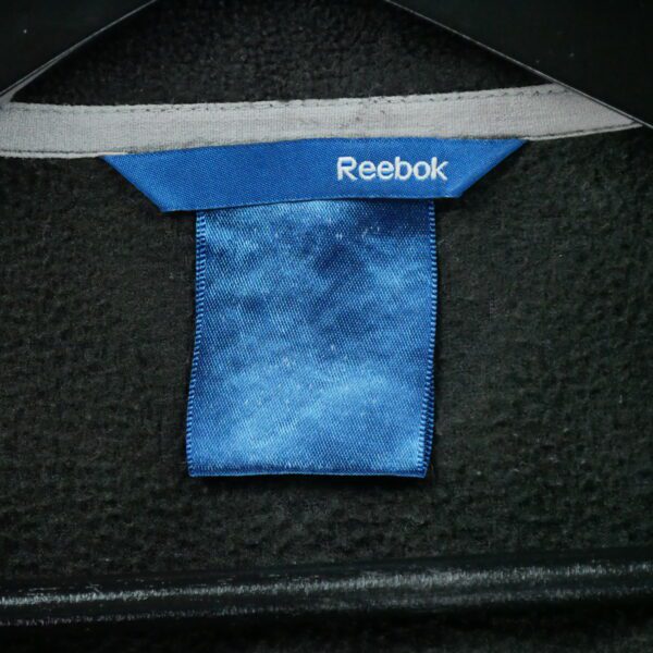 Veste polaires homme manches longues noir Reebok Col Montant
