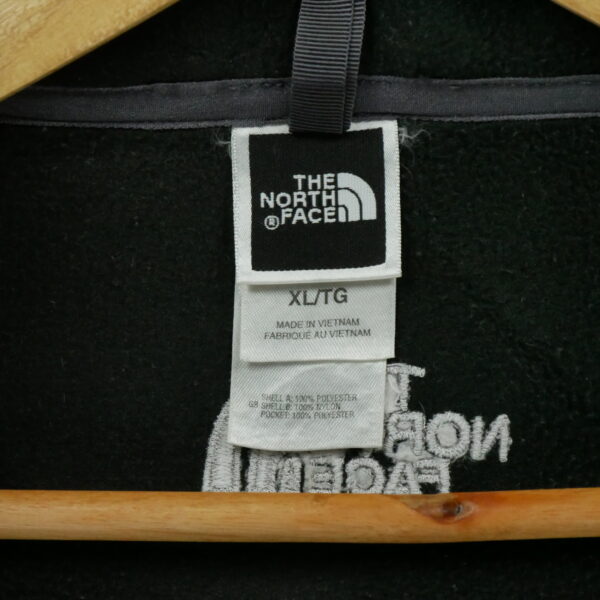 Veste polaires homme manches longues noir The North Face Col Montant