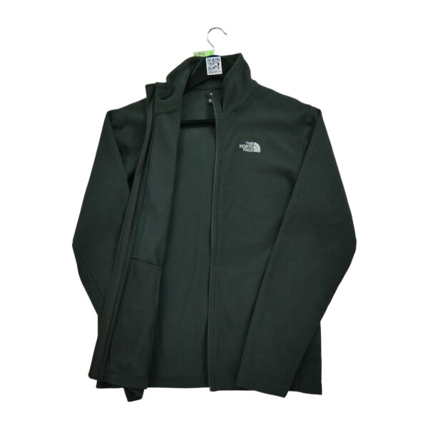 Veste polaires homme manches longues noir The North Face Col Montant