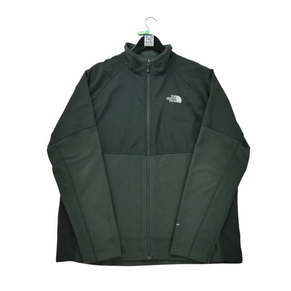 Veste polaires homme manches longues noir The North Face Col Montant