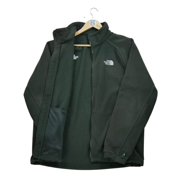 Veste polaires homme manches longues noir The North Face Col Montant