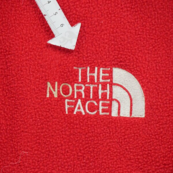 Veste polaires homme manches longues rouge The North Face Col Montant