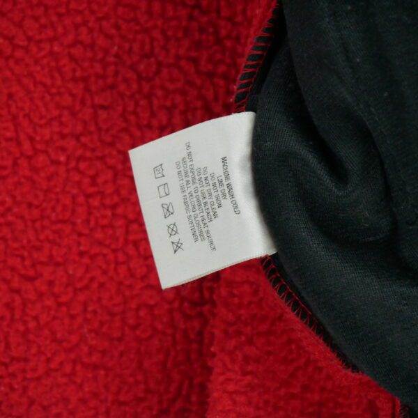 Veste polaires homme manches longues rouge The North Face Col Montant