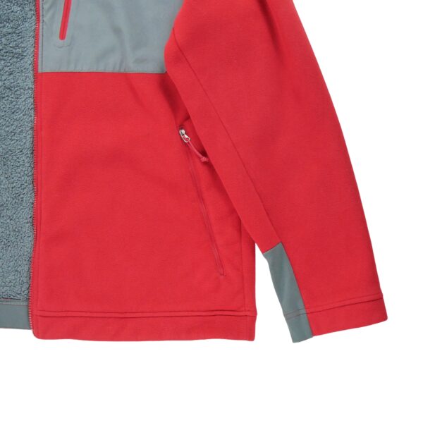 Veste polaires homme manches longues rouge The North Face Col Montant