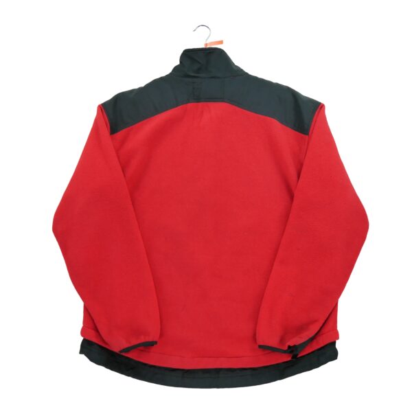 Veste polaires homme manches longues rouge The North Face Col Montant