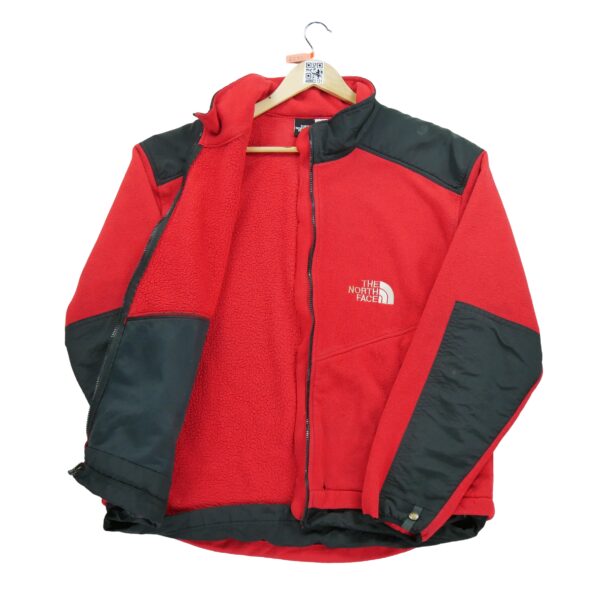 Veste polaires homme manches longues rouge The North Face Col Montant