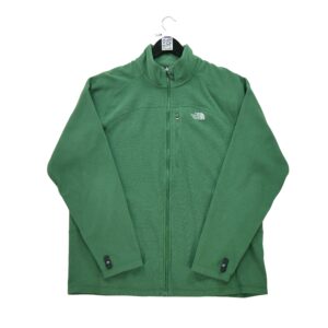 Veste polaires homme manches longues vert The North Face Col Montant