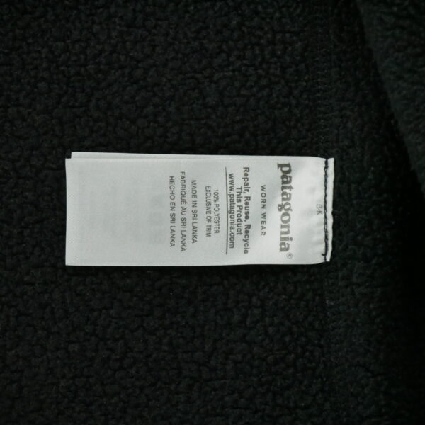 Veste polaires homme sans manches noir Patagonia Motif chine Col Montant