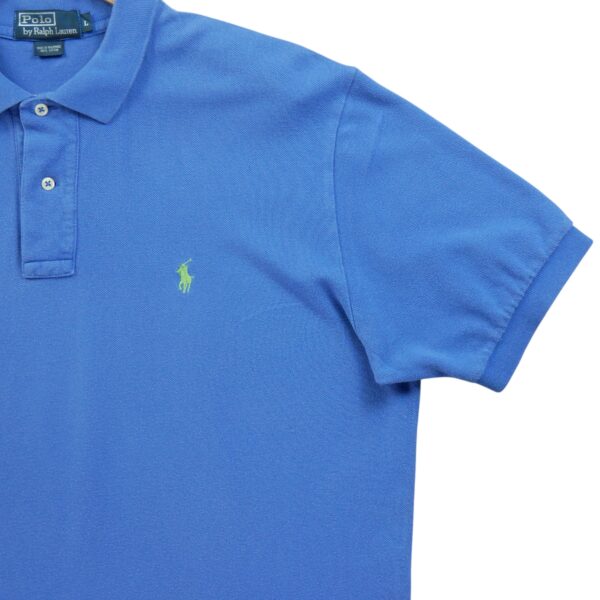 Polo manches courtes Homme  Bleu – Image 4