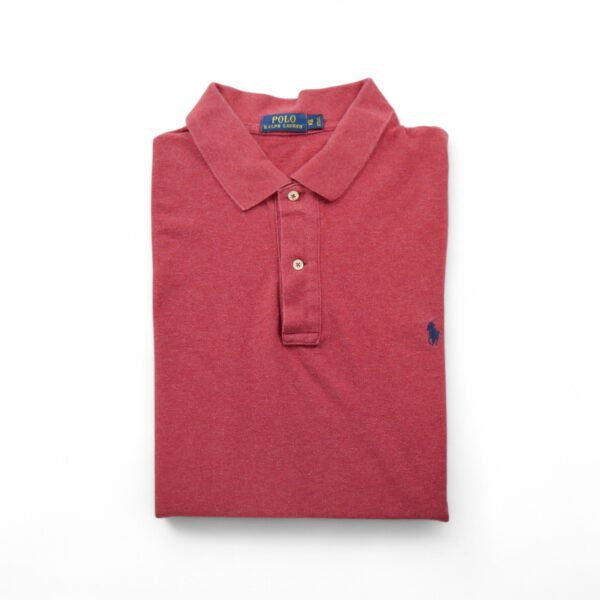 Polo manches courtes Homme  Rouge