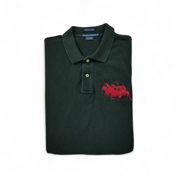 Polo manches courtes Femme  Skinny Noir