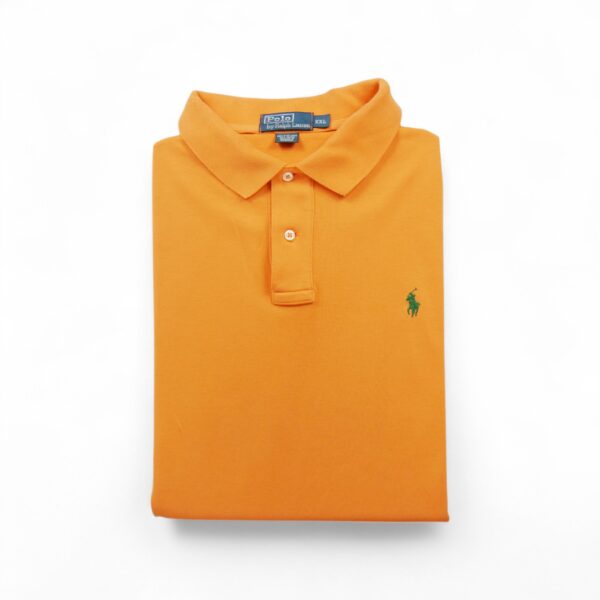 Polo manches courtes Homme  Orange