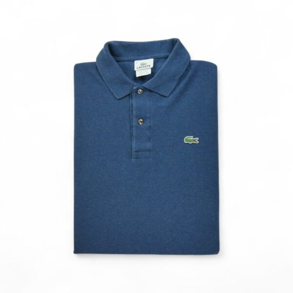 Polo manches longues Homme  Marine