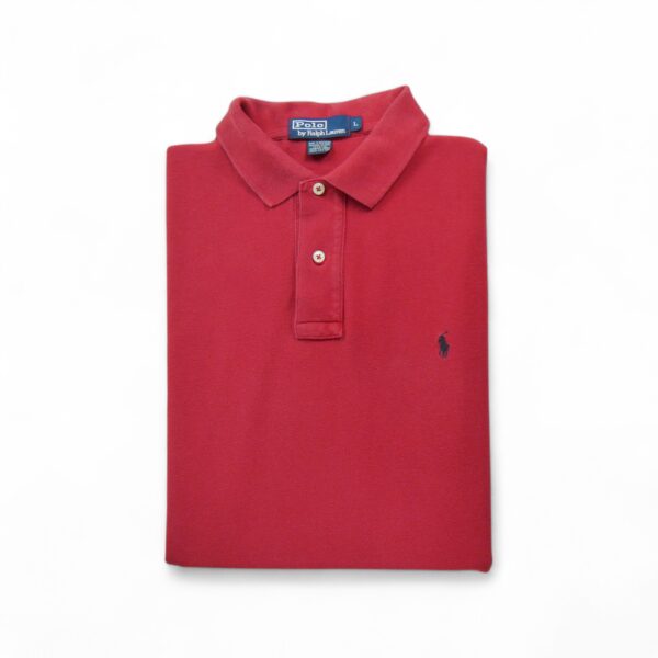 Polo manches courtes Homme  Rouge
