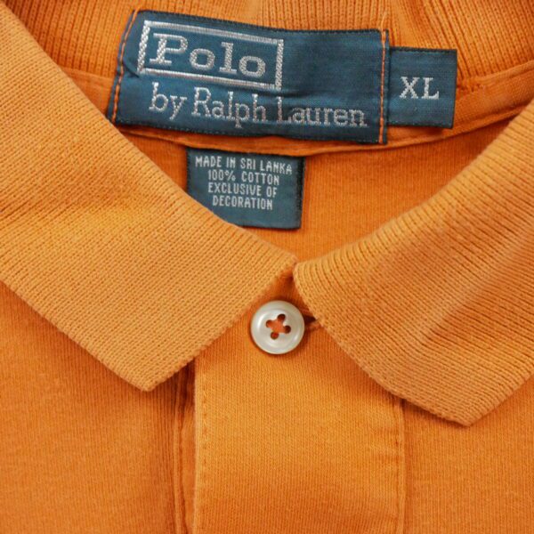 Polo manches courtes Homme  Orange – Image 5