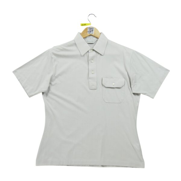Polo manches courtes Homme Gris – Image 2