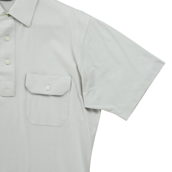 Polo manches courtes Homme Gris – Image 4