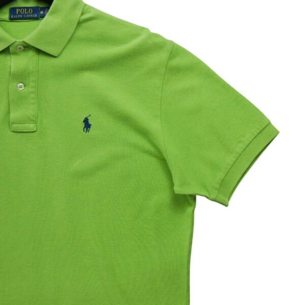 Polo manches courtes Homme  Vert Fluo – Image 4