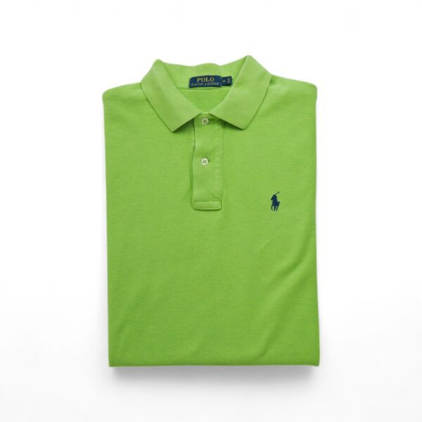 Polo manches courtes Homme  Vert Fluo