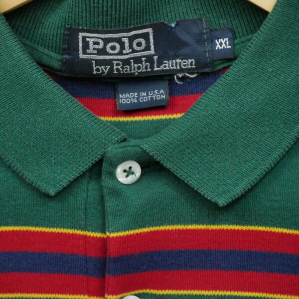 Polo manches courtes Homme  Vert – Image 6