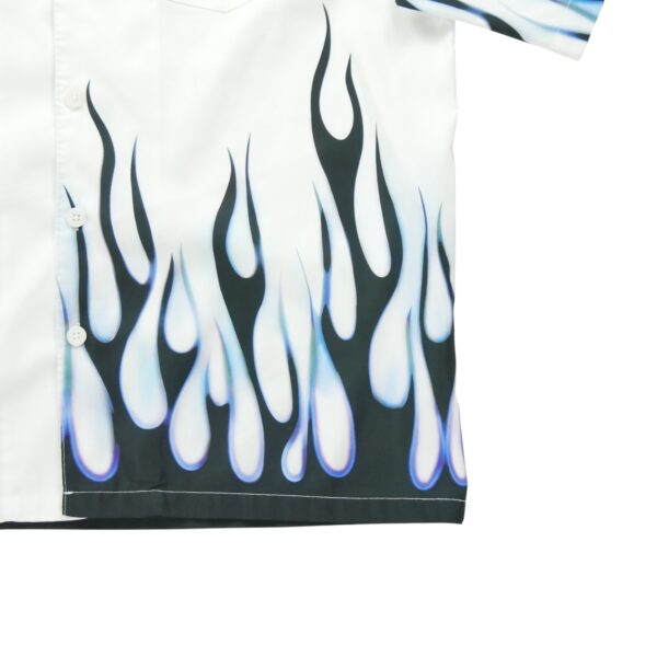 Chemise détente Homme à motifs Blanc – Image 5