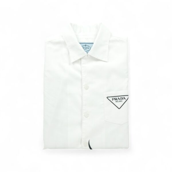 Chemise détente Homme à motifs Blanc – Image 3