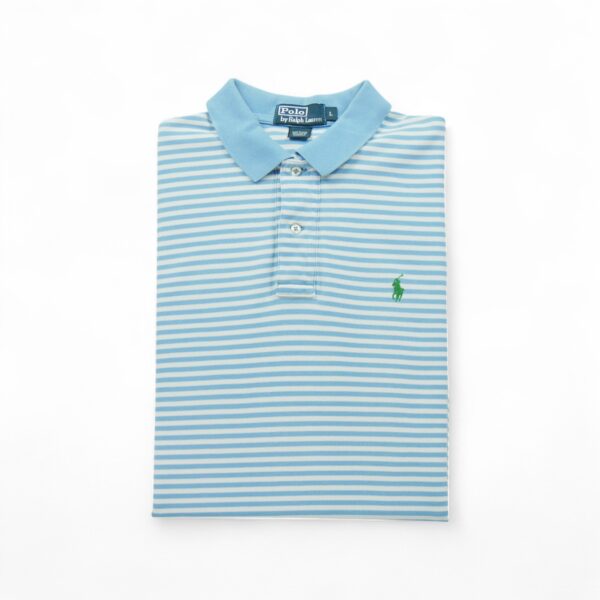 Polo manches courtes Homme  Bleu clair