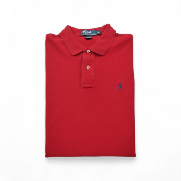 Polo manches courtes Homme  Rouge