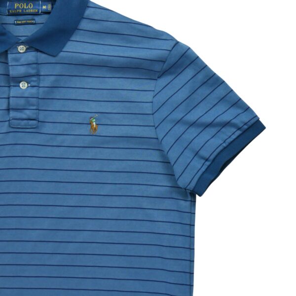 Polo manches courtes Femme  Bleu – Image 2