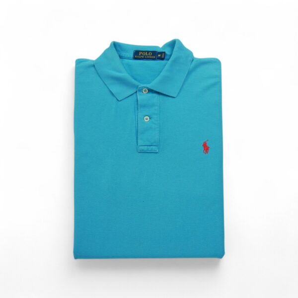 Polo manches courtes Homme  Turquoise
