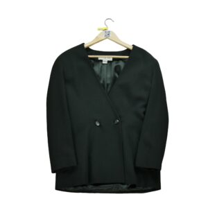 Blazer femme manches longues noir Dior Col V
