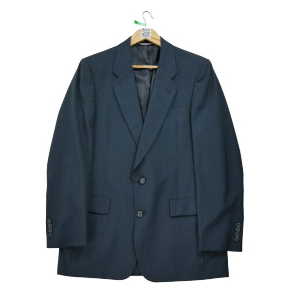 Blazer homme manches longues marine Dior Motif a rayures Col Revert