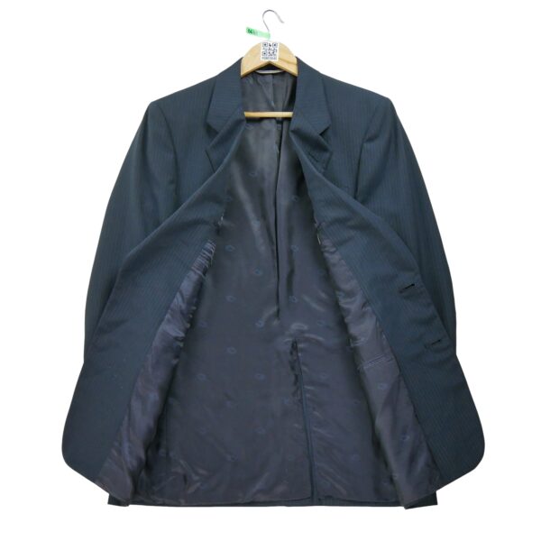 Blazer homme manches longues marine Dior Motif a rayures Col Revert