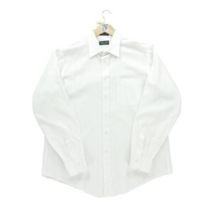 Chemise classiques homme manches longues blanc Dior