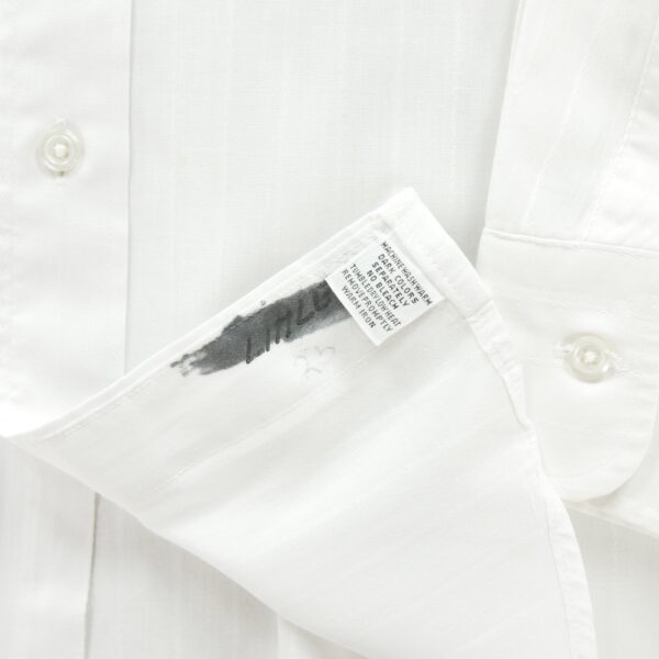 Chemise classiques homme manches longues blanc Dior