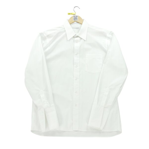 Chemise classiques homme manches longues blanc Dior