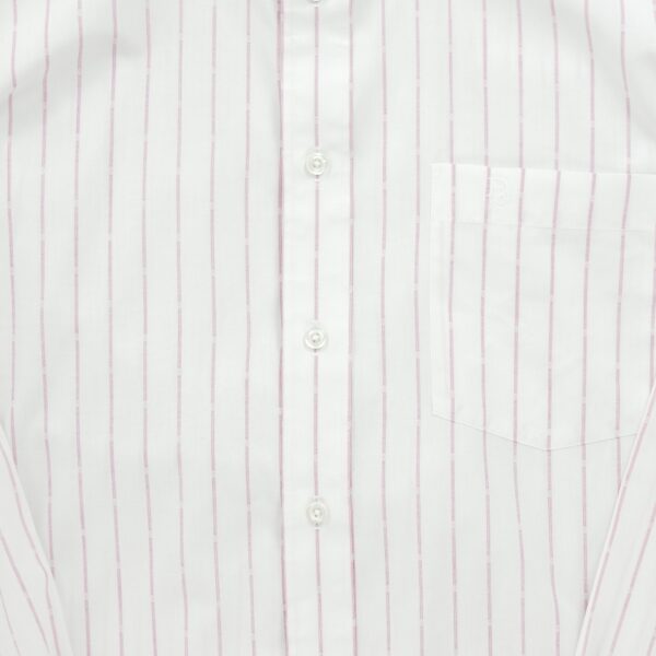 Chemise classiques homme manches longues blanc Dior Motif a rayures