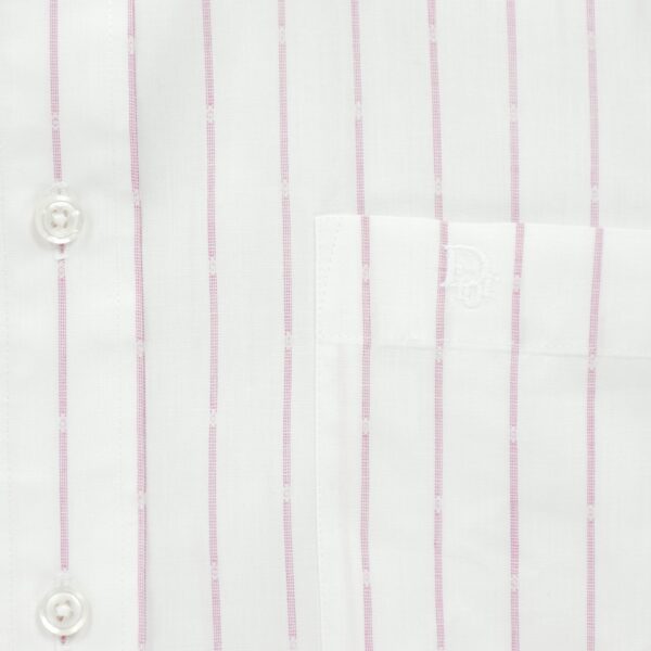 Chemise classiques homme manches longues blanc Dior Motif a rayures