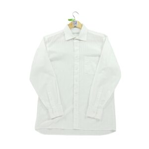 Chemise classiques homme manches longues blanc Dior Motif a rayures
