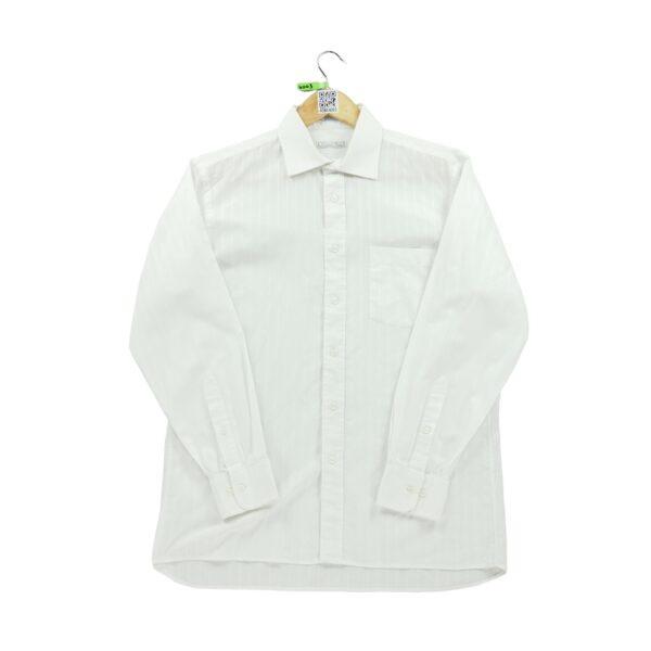 Chemise classiques homme manches longues blanc Dior Motif a rayures