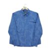 Chemise classiques homme manches longues bleu Armani Exchange Motif a carreaux
