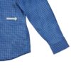 Chemise classiques homme manches longues bleu Armani Exchange Motif a carreaux