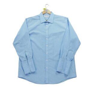 Chemise classiques homme manches longues bleu clair Burberry Motif a carreaux