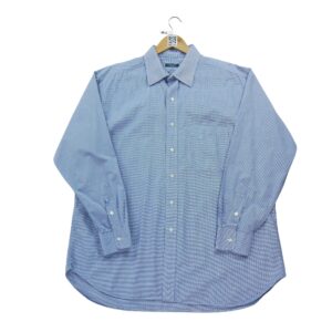 Chemise classiques homme manches longues bleu clair Burberry Motif a carreaux