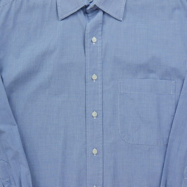 Chemise classiques homme manches longues bleu clair Burberry Motif a carreaux