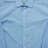Chemise classiques homme manches longues bleu clair Burberry Motif a carreaux