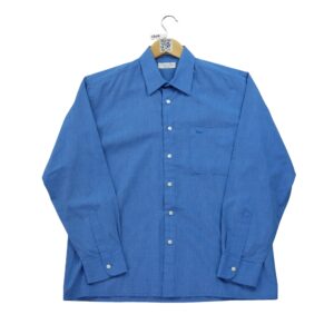 Chemise classiques homme manches longues bleu Dior