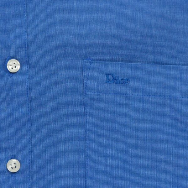 Chemise classiques homme manches longues bleu Dior
